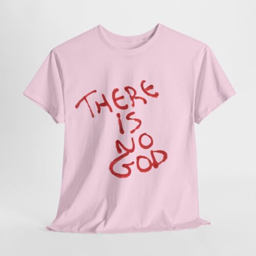 t shirt "er is geen god" (there is no god)