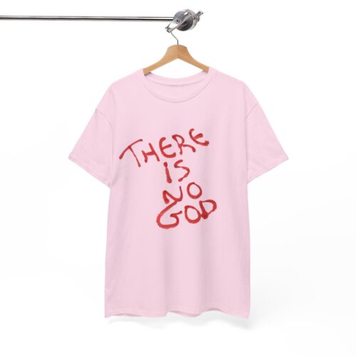 t shirt "er is geen god" (there is no god)