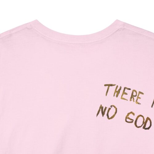 t shirt "er is geen god" (there is no god)