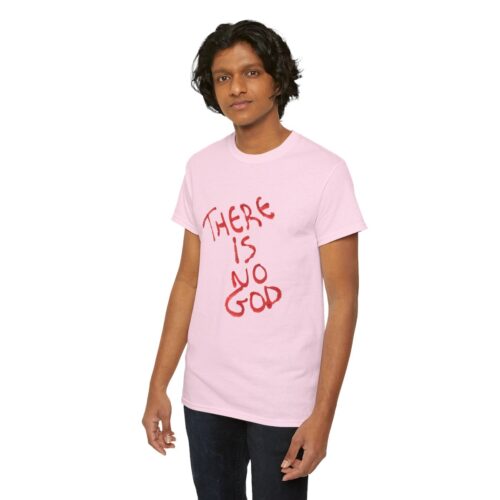 t shirt "er is geen god" (there is no god)