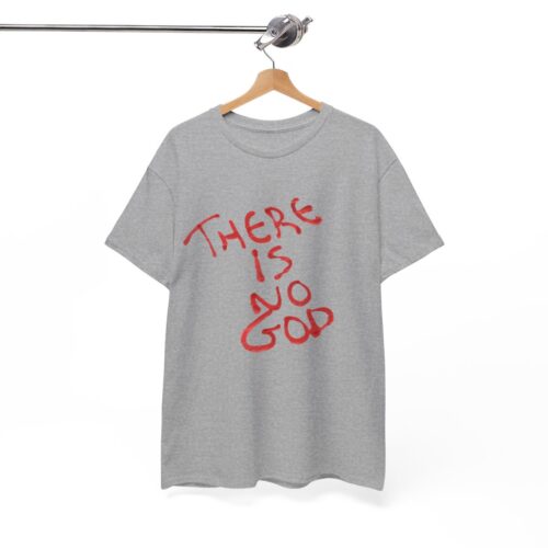 t shirt "er is geen god" (there is no god)