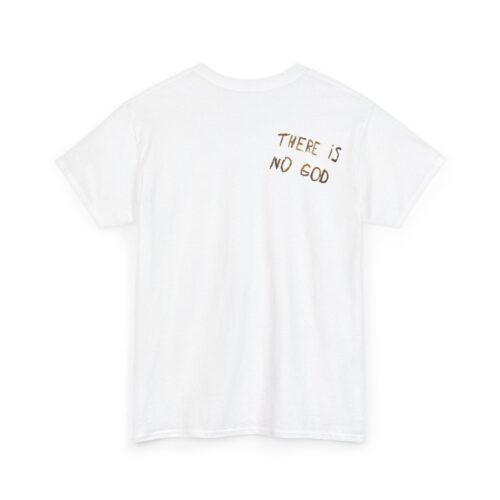 t shirt "er is geen god" (there is no god)